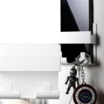 Väggmonterad nyckelring – Telefonhållare
