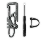 Multifunktionell nyckelring – Multi Tools (titan)