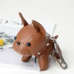 Fransk bulldogg nyckelring