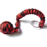 Paracord-nyckelring med kula