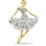 Originell nyckelring – Ballerinan