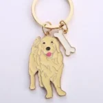 Golden Retriever nyckelring