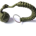 Paracord-nyckelring med kula