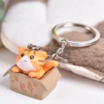 Kattunge nyckelring