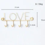 Nyckelskåp – Rostfria Love