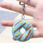 Donut nyckelring