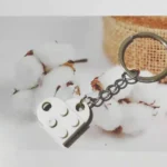 Hjärta nyckelring – Den lilla Lego-biten