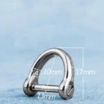 Nyckelring – Bygel i titan 13mm