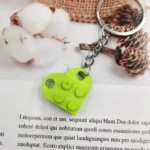 Hjärta nyckelring – Den lilla Lego-biten