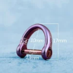 Nyckelring – Bygel i titan 13mm