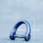 Nyckelring – Bygel i titan 13mm