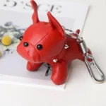 Fransk bulldogg nyckelring